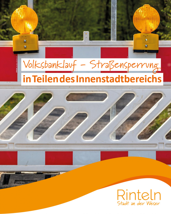 Strassensperrung VoBaLauf